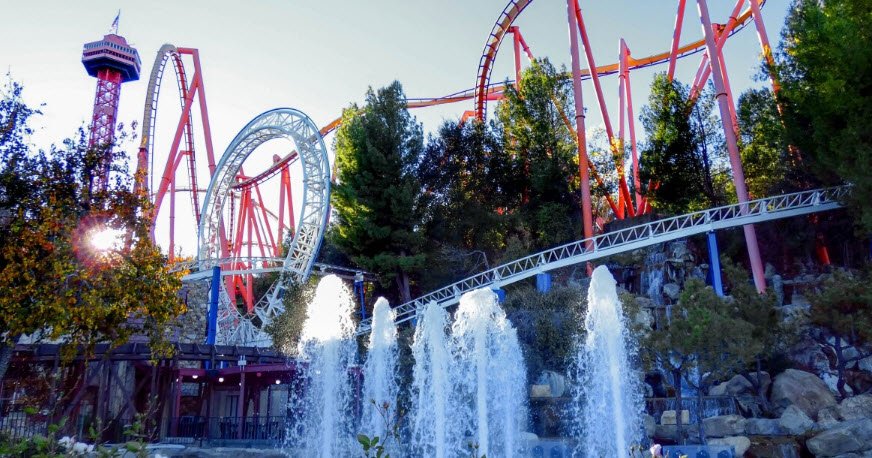 Six Flags Magic Mountain, Valencia, California, United States